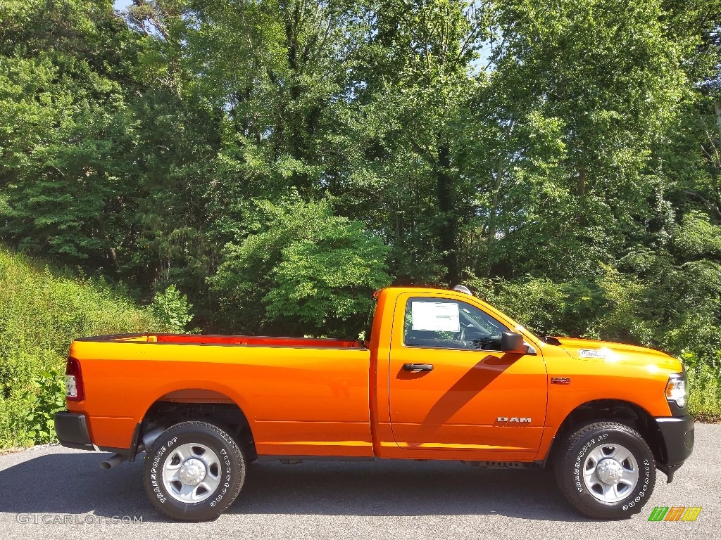 Omaha Orange 2022 Ram 2500 Tradesman Regular Cab 4x4 Exterior Photo #144352562