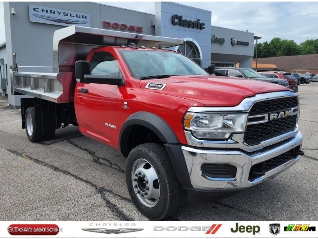 2022 Ram 5500 Tradesman Regular Cab 4x4 Dump Truck Exterior Photos