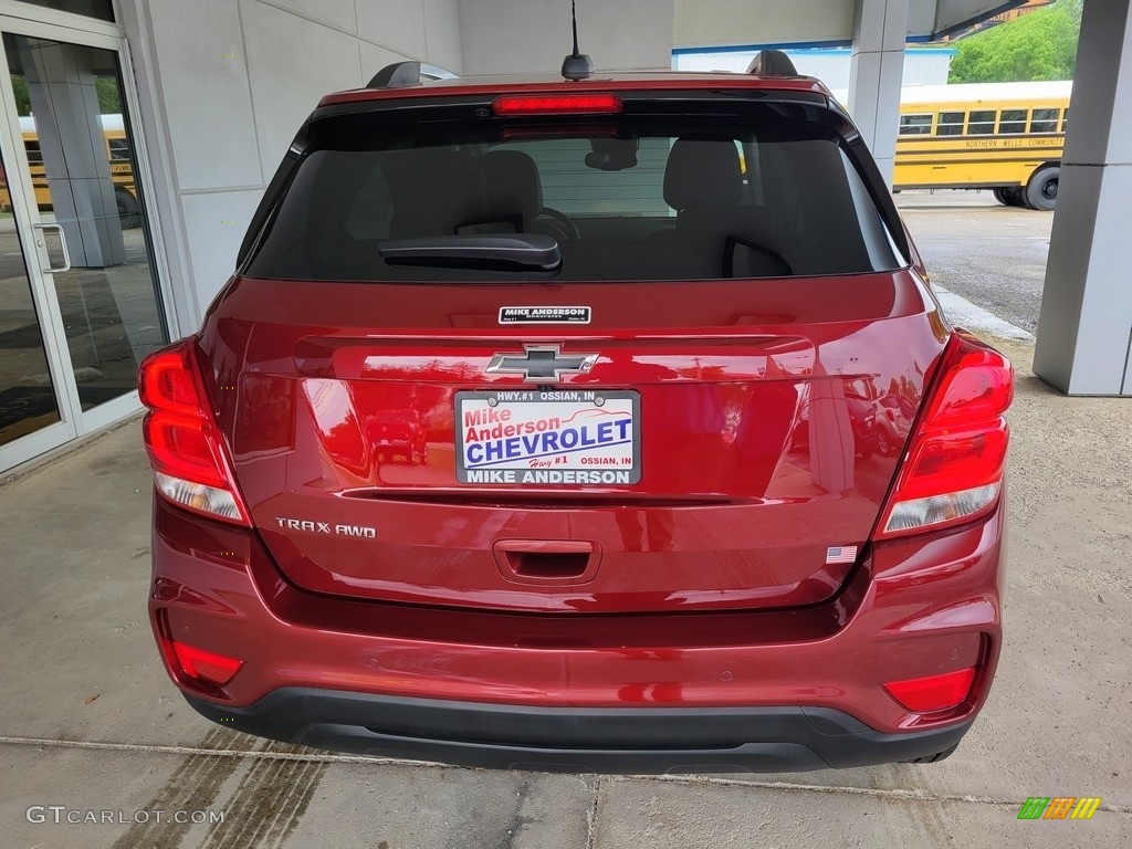 2022 Trax LT AWD - Crimson Metallic / Jet Black photo #5