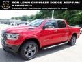 2022 Flame Red Ram 1500 Big Horn Built-to-Serve Edition Crew Cab 4x4  photo #1