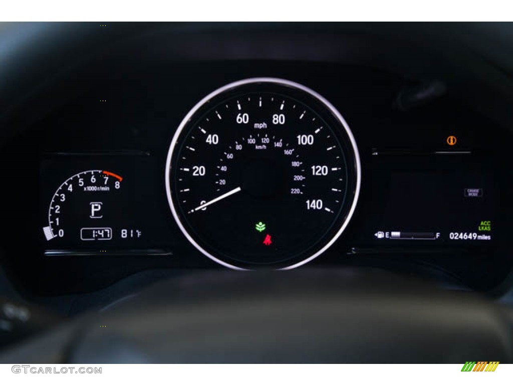 2019 HR-V EX - Lunar Silver Metallic / Black photo #27