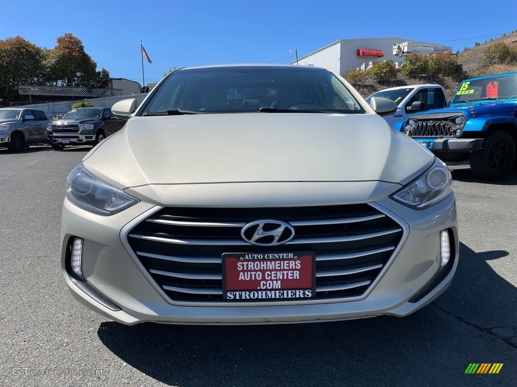 2017 Elantra Value Edition - Silver / Beige photo #2