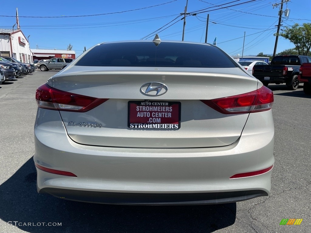 2017 Elantra Value Edition - Silver / Beige photo #6