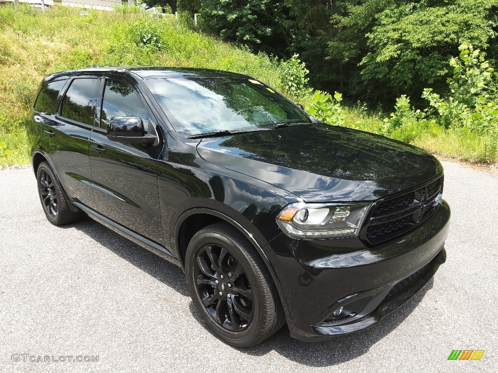 DB Black 2020 Dodge Durango SXT Exterior Photo #144355437