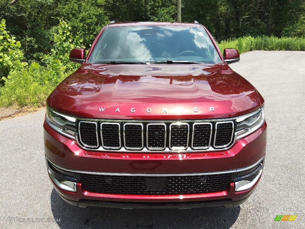 2022 Wagoneer Series I 4x4 - Velvet Red Pearl / Global Black photo #3