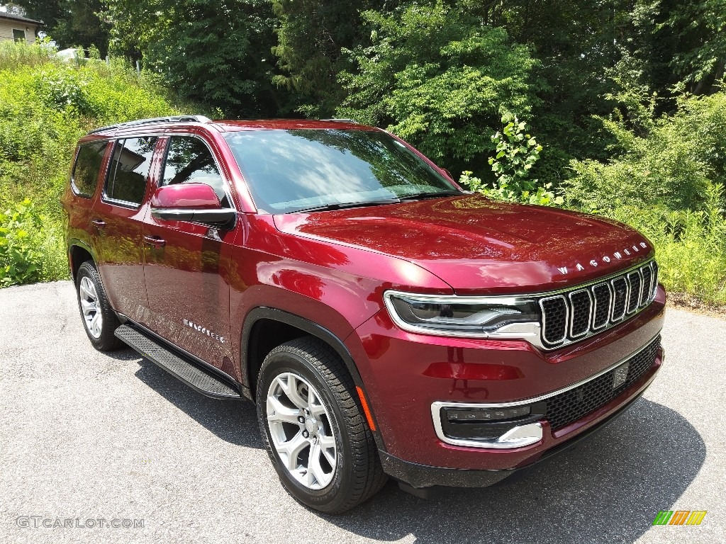 Velvet Red Pearl 2022 Jeep Wagoneer Series I 4x4 Exterior Photo #144356166