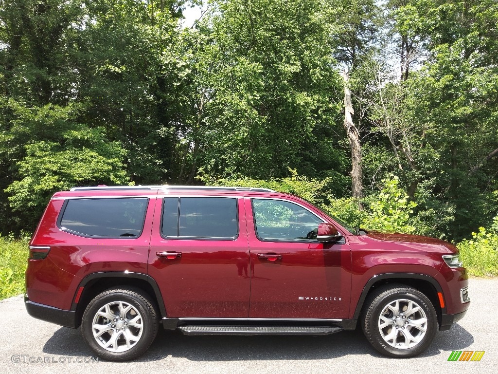 Velvet Red Pearl 2022 Jeep Wagoneer Series I 4x4 Exterior Photo #144356196