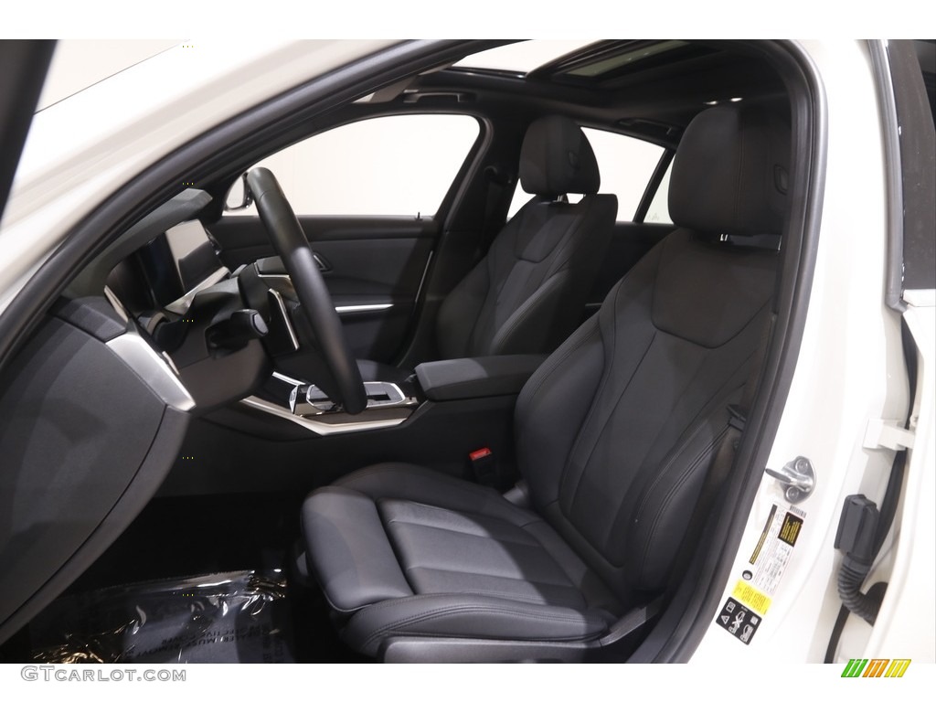 Black Interior 2019 BMW 3 Series 330i xDrive Sedan Photo #144356232