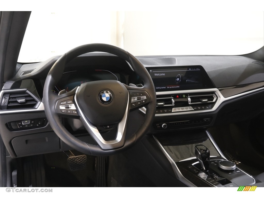 2019 BMW 3 Series 330i xDrive Sedan Black Dashboard Photo #144356253