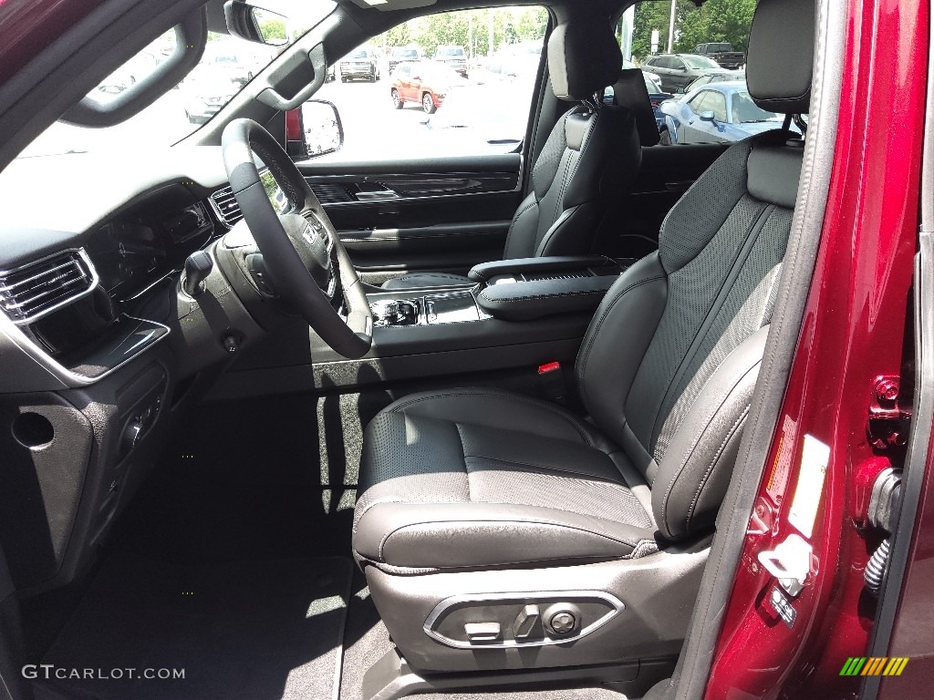 Global Black Interior 2022 Jeep Wagoneer Series I 4x4 Photo #144356349