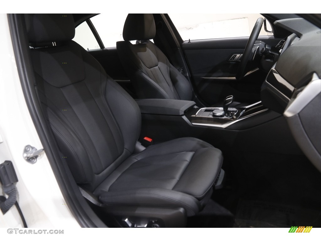 Black Interior 2019 BMW 3 Series 330i xDrive Sedan Photo #144356433