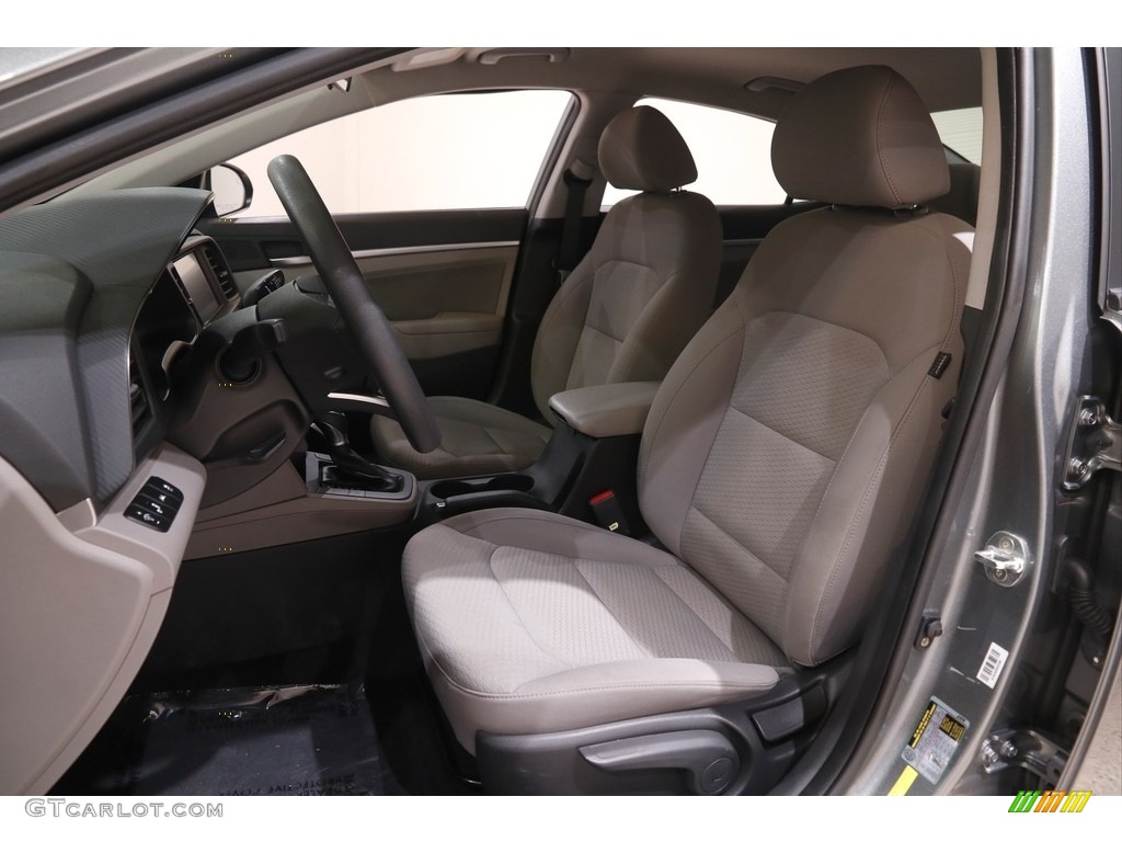 2019 Elantra SEL - Galactic Gray / Gray photo #5