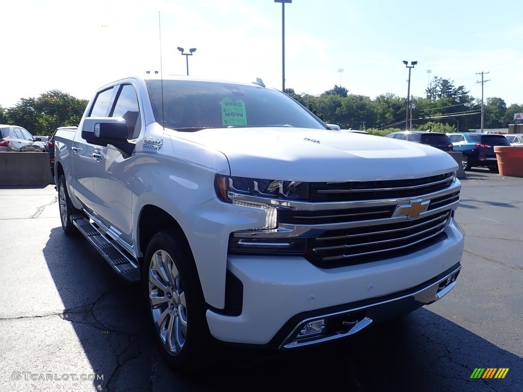 2021 Silverado 1500 High Country Crew Cab 4x4 - Iridescent Pearl Tricoat / Jet Black photo #11