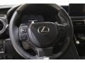 2021 Lexus IS Black Interior Steering Wheel Photo