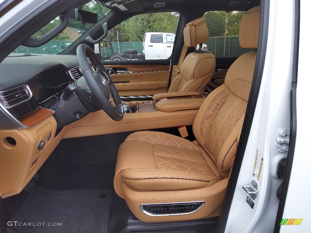 Tupelo/Black Interior 2022 Jeep Grand Wagoneer Series III 4x4 Photo #144358260