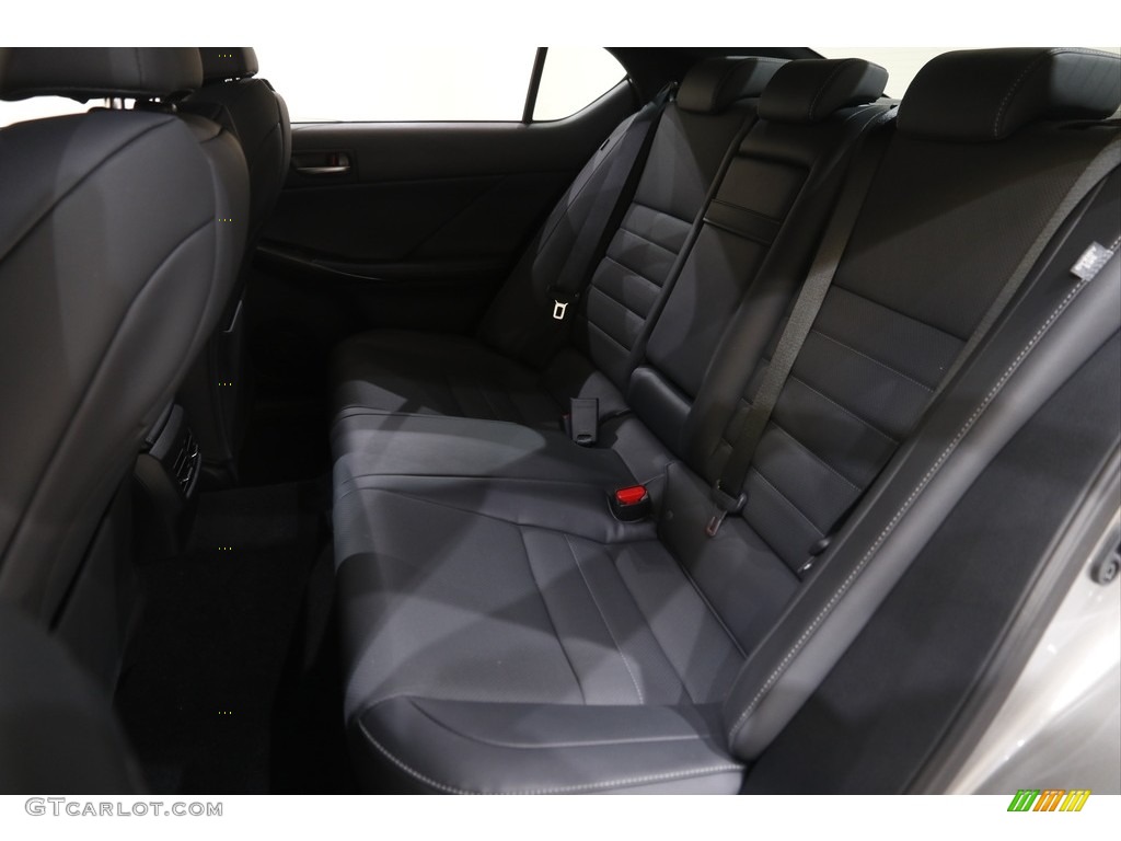 2021 Lexus IS 350 F Sport AWD Rear Seat Photo #144358269