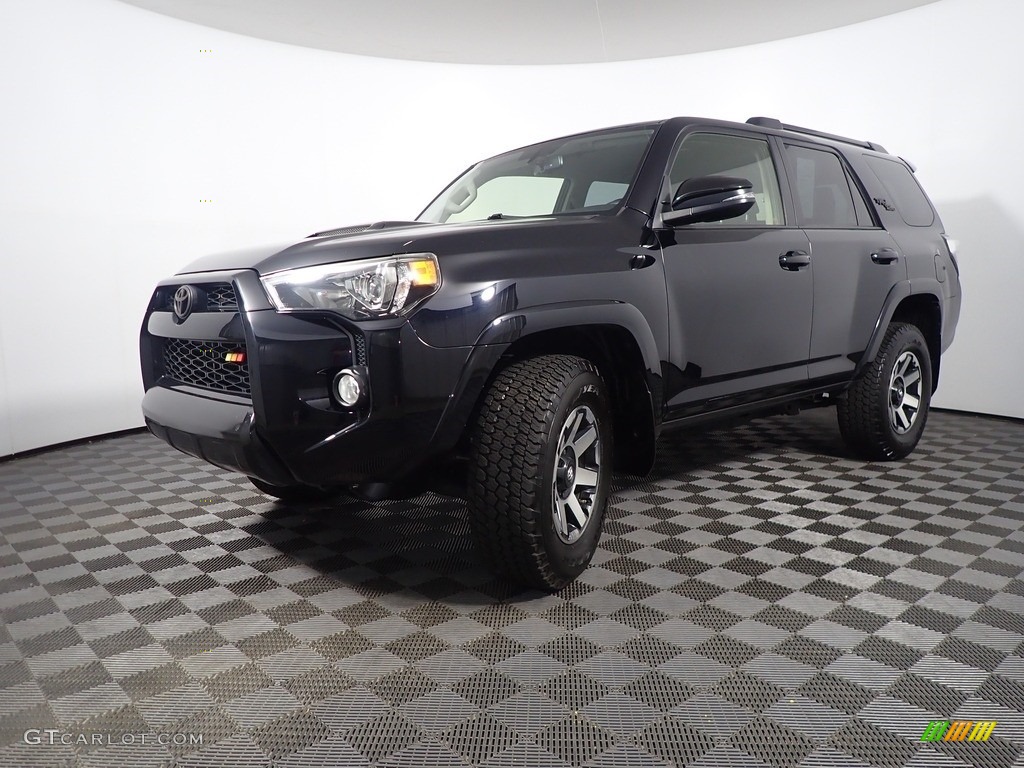 2019 4Runner TRD Off-Road 4x4 - Midnight Black metallic / Black photo #10