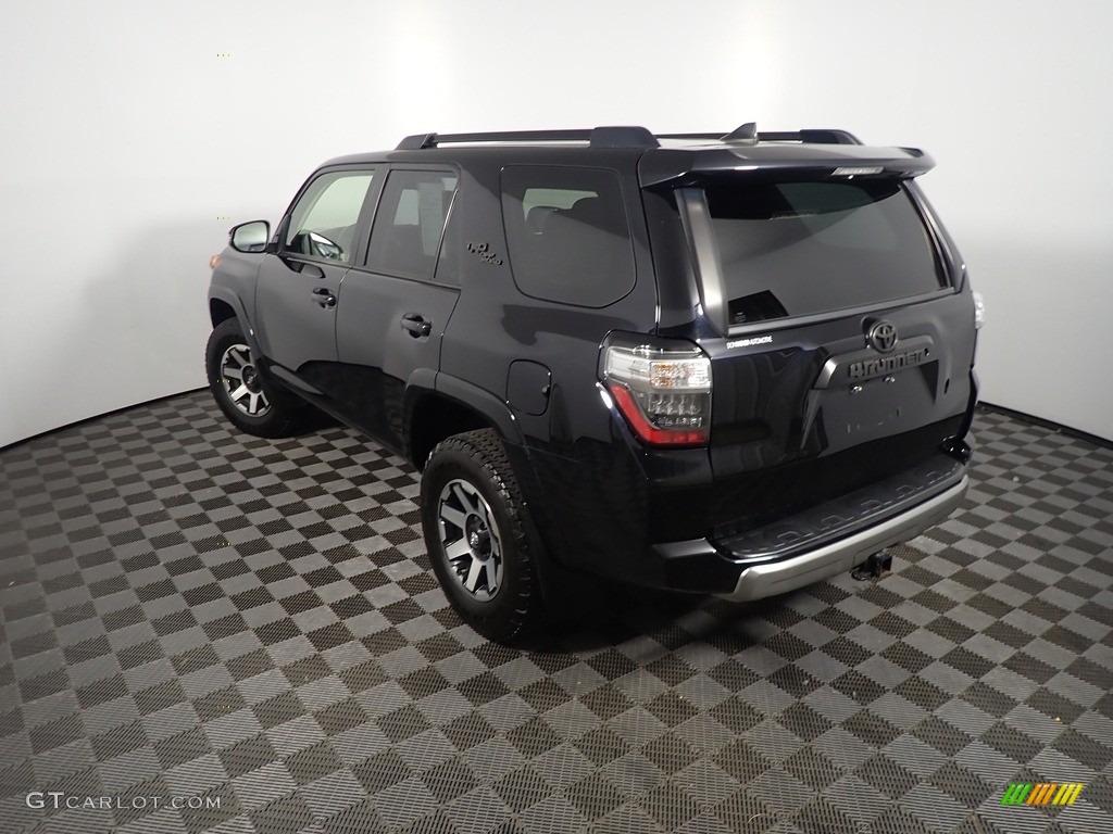 2019 4Runner TRD Off-Road 4x4 - Midnight Black metallic / Black photo #14