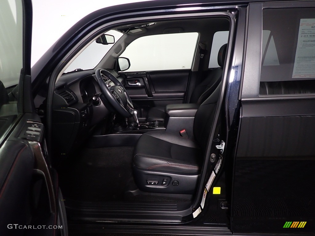 2019 4Runner TRD Off-Road 4x4 - Midnight Black metallic / Black photo #24