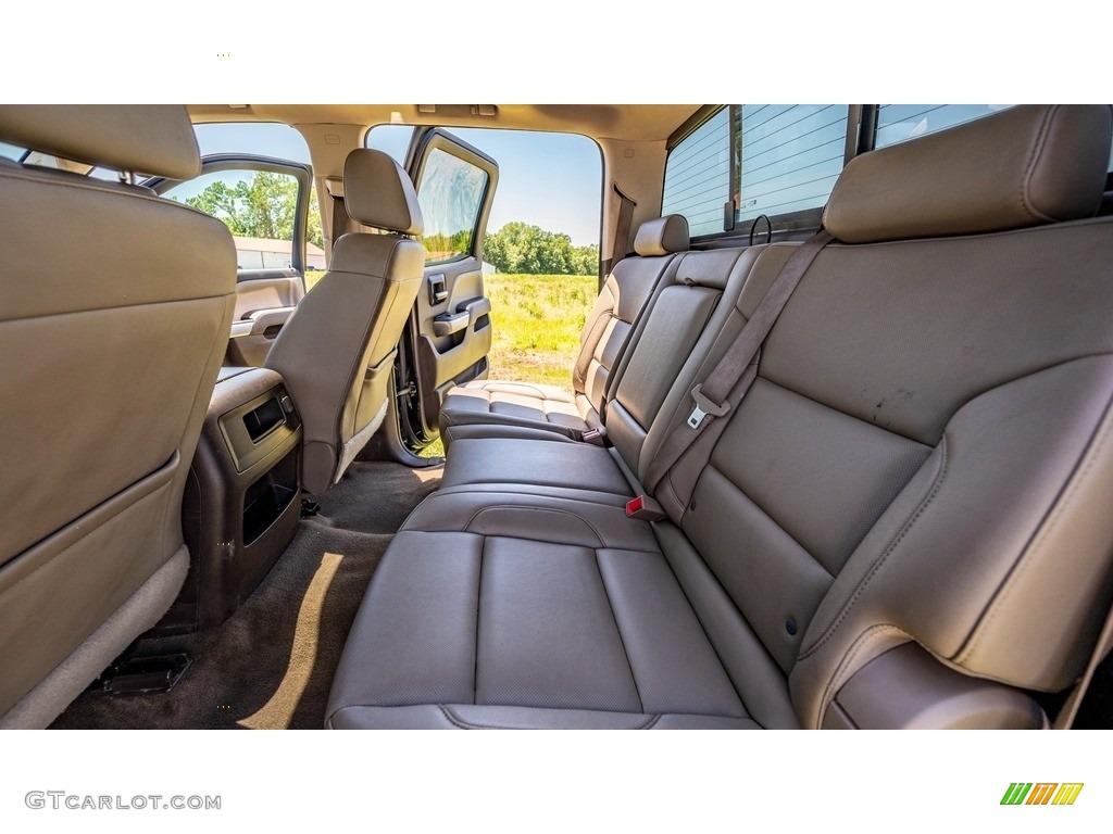 2016 Chevrolet Silverado 2500HD LTZ Crew Cab 4x4 Rear Seat Photo #144359172