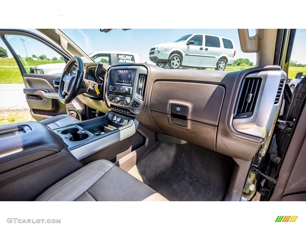 2016 Chevrolet Silverado 2500HD LTZ Crew Cab 4x4 Cocoa/Dune Dashboard Photo #144359235