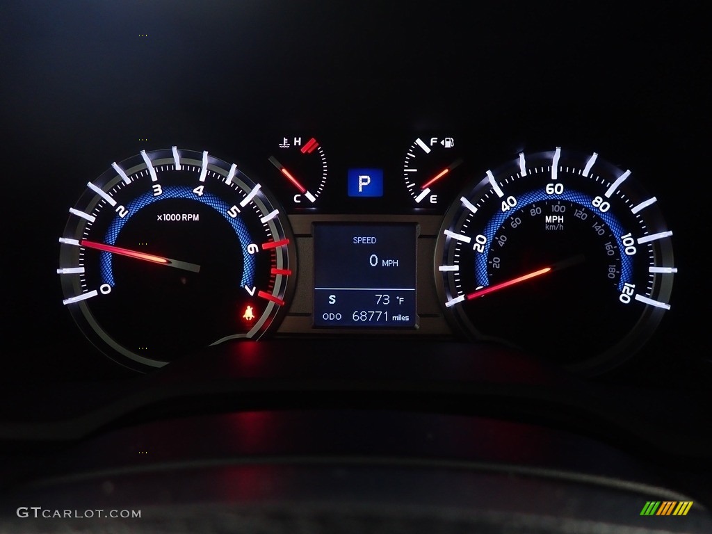 2019 4Runner TRD Off-Road 4x4 - Midnight Black metallic / Black photo #30