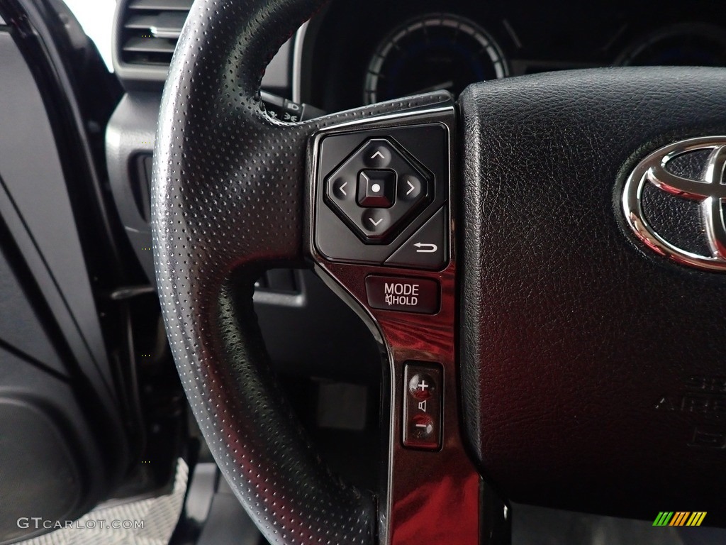 2019 4Runner TRD Off-Road 4x4 - Midnight Black metallic / Black photo #31
