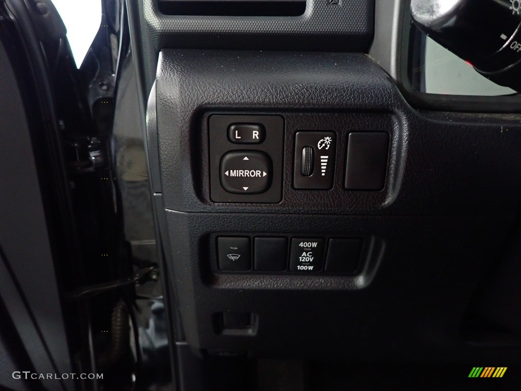 2019 4Runner TRD Off-Road 4x4 - Midnight Black metallic / Black photo #33