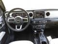 2022 Jeep Gladiator Black/Steel Gray Interior Dashboard Photo