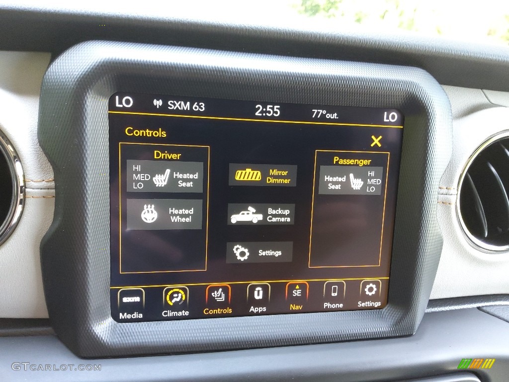 2022 Gladiator High Altitude 4x4 - Sting-Gray / Black/Steel Gray photo #24