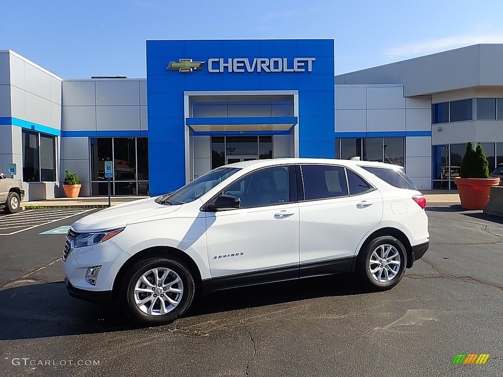 2019 Equinox LS AWD - Summit White / Medium Ash Gray photo #1