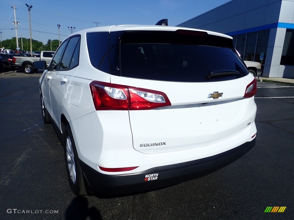 2019 Equinox LS AWD - Summit White / Medium Ash Gray photo #5