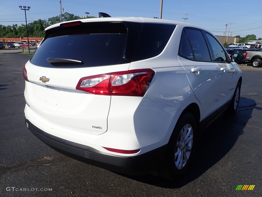 2019 Equinox LS AWD - Summit White / Medium Ash Gray photo #8