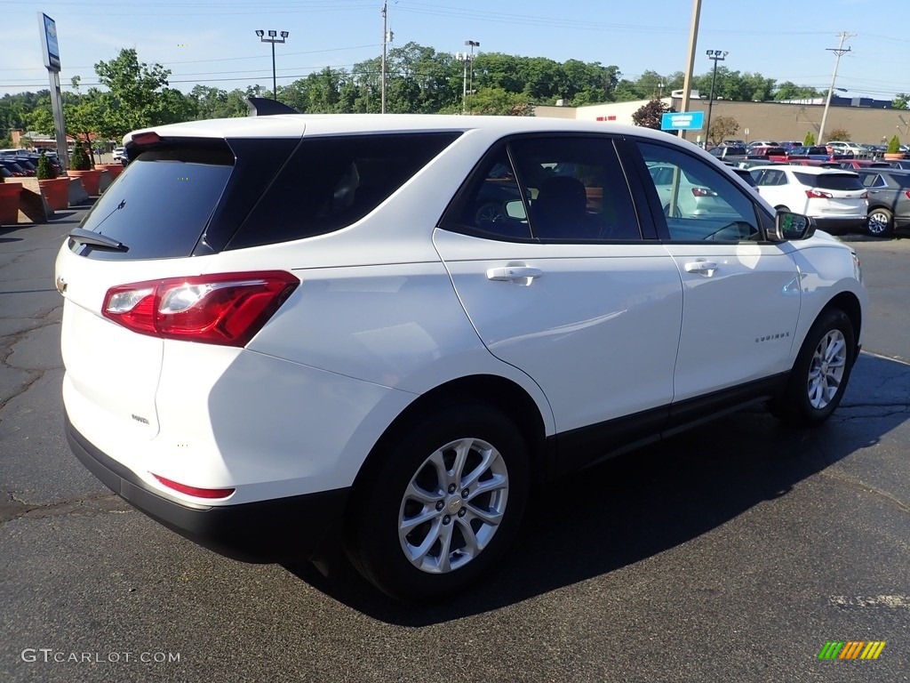 2019 Equinox LS AWD - Summit White / Medium Ash Gray photo #9