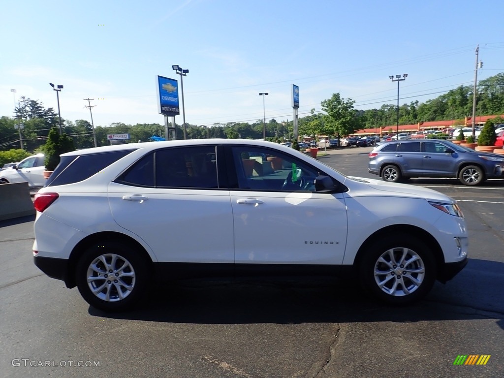 2019 Equinox LS AWD - Summit White / Medium Ash Gray photo #10