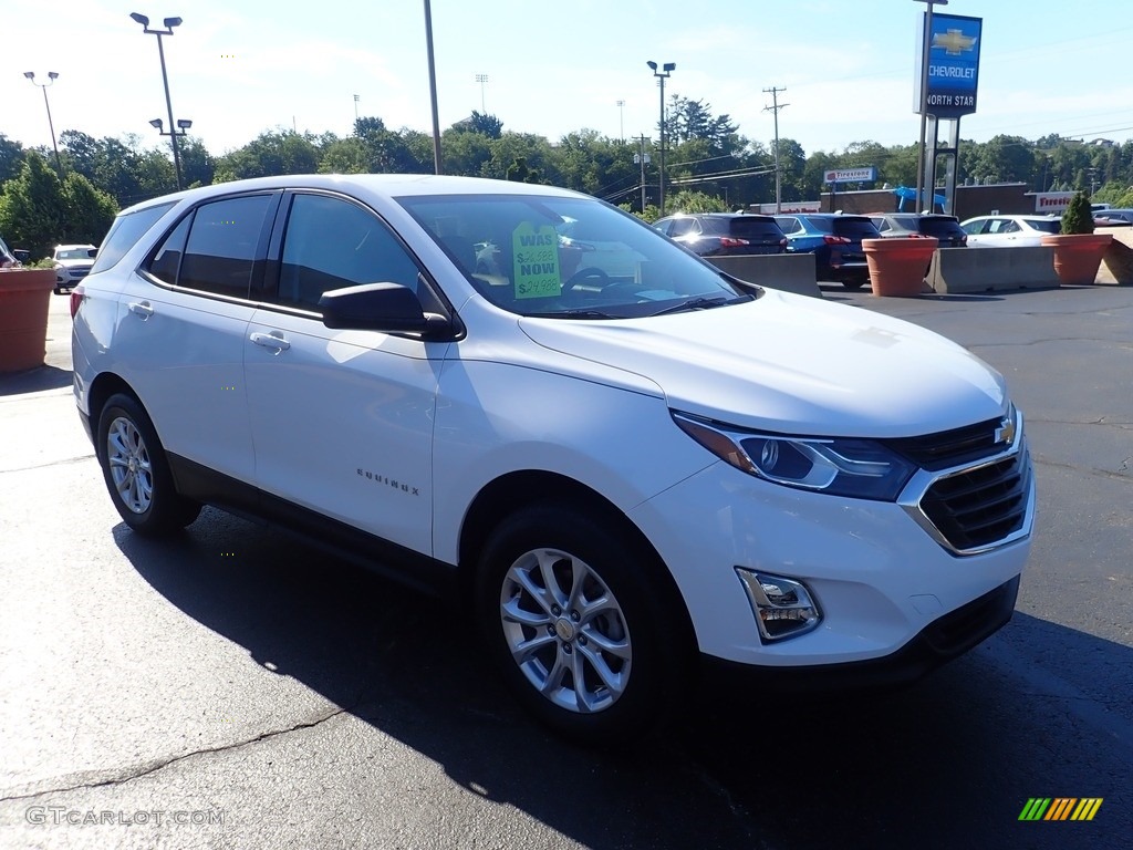 2019 Equinox LS AWD - Summit White / Medium Ash Gray photo #11