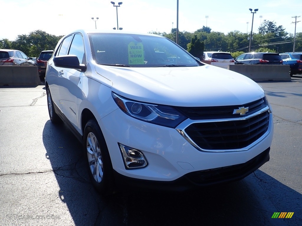 2019 Equinox LS AWD - Summit White / Medium Ash Gray photo #12