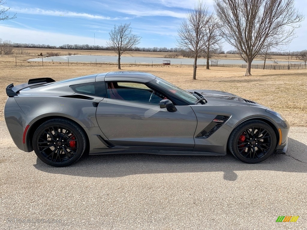 Shark Gray Metallic 2016 Chevrolet Corvette Z06 Coupe Exterior Photo #144360903