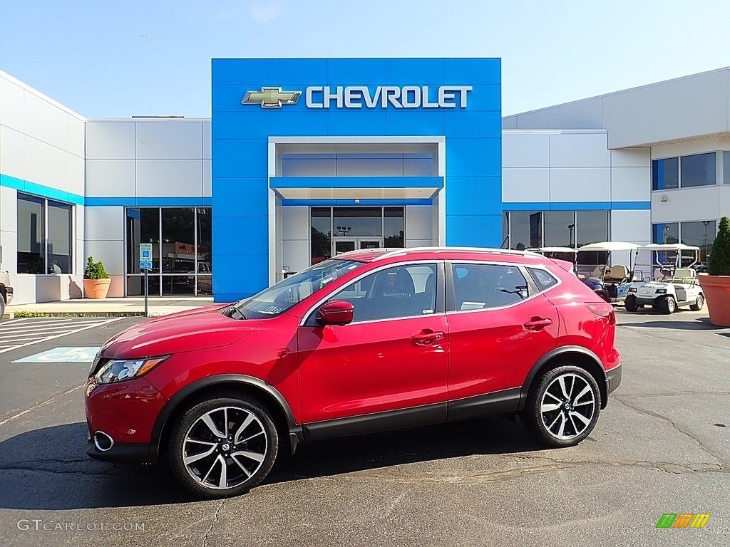 Palatial Ruby Nissan Rogue Sport