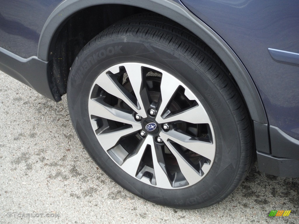 2017 Outback 2.5i Limited - Twilight Blue Metallic / Warm Ivory photo #3
