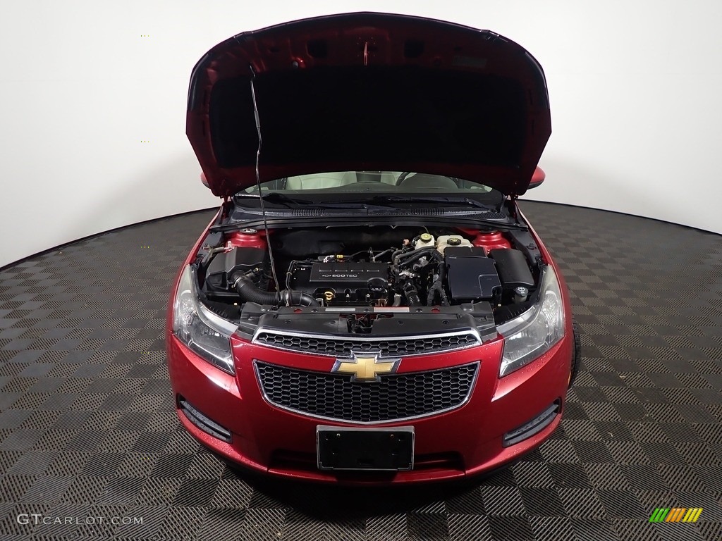 2011 Cruze LTZ - Crystal Red Metallic Tintcoat / Cocoa/Light Neutral Leather photo #5