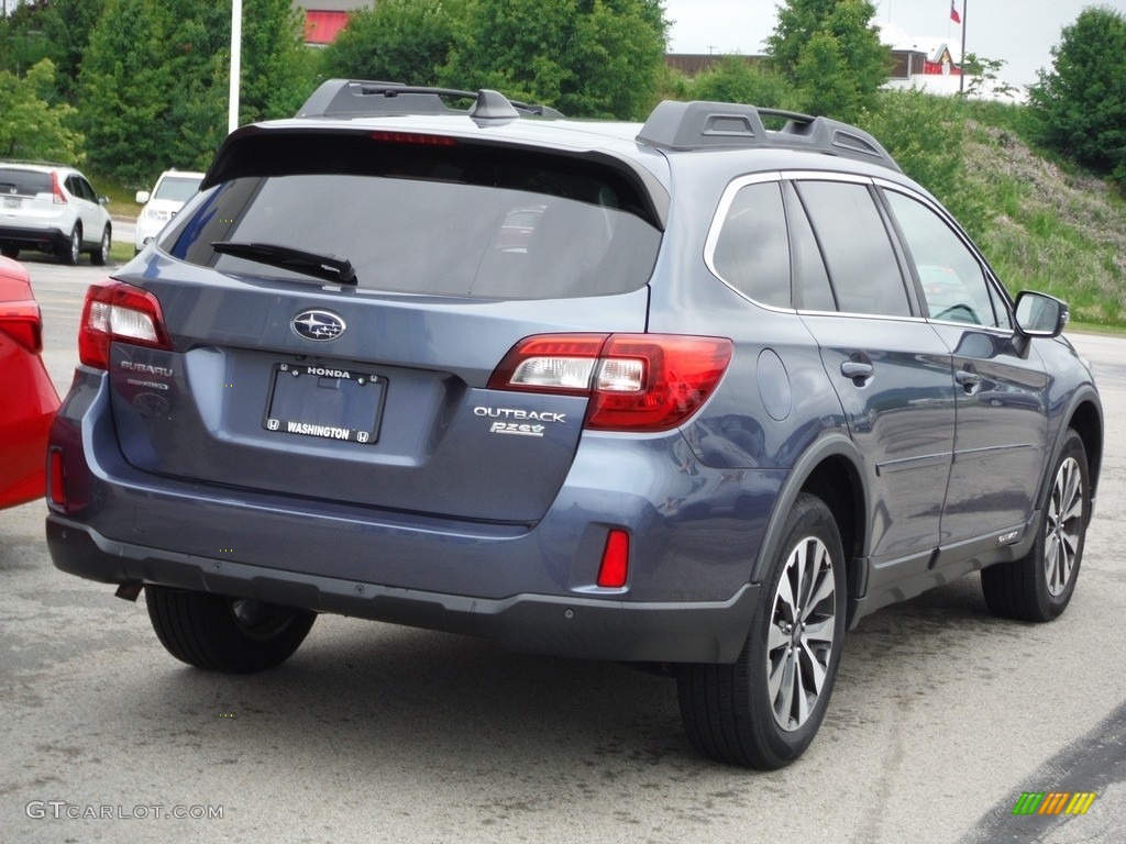 2017 Outback 2.5i Limited - Twilight Blue Metallic / Warm Ivory photo #10
