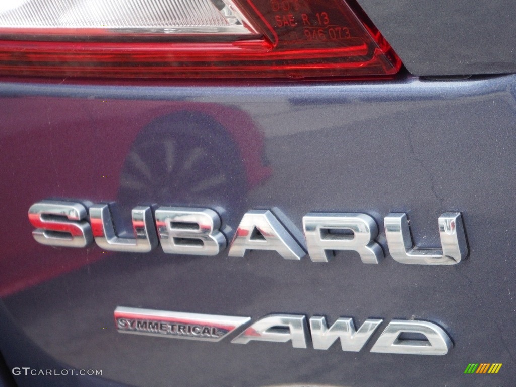 2017 Outback 2.5i Limited - Twilight Blue Metallic / Warm Ivory photo #11