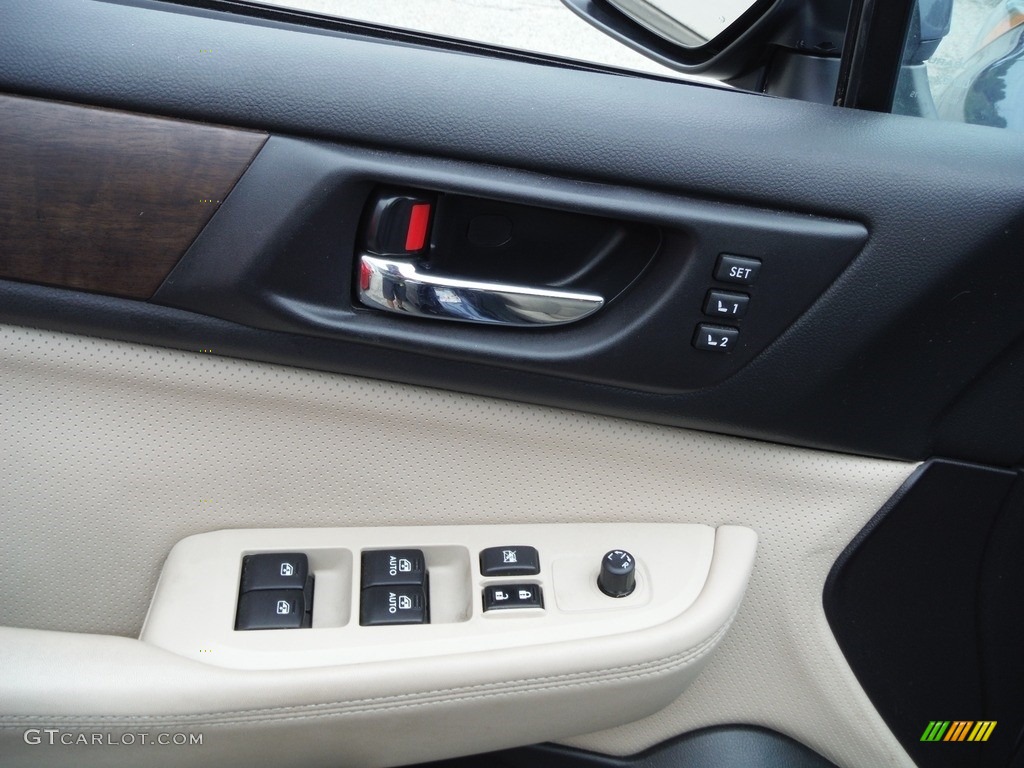 2017 Outback 2.5i Limited - Twilight Blue Metallic / Warm Ivory photo #17