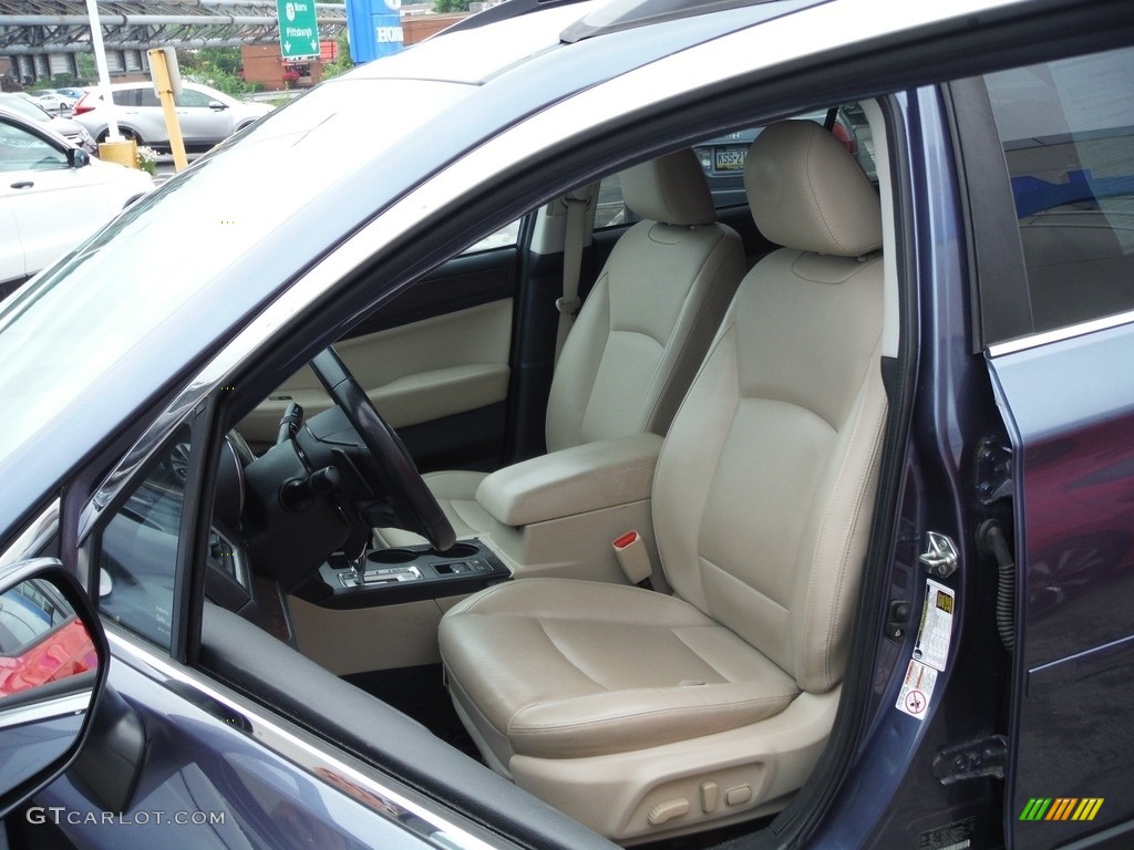 2017 Outback 2.5i Limited - Twilight Blue Metallic / Warm Ivory photo #19