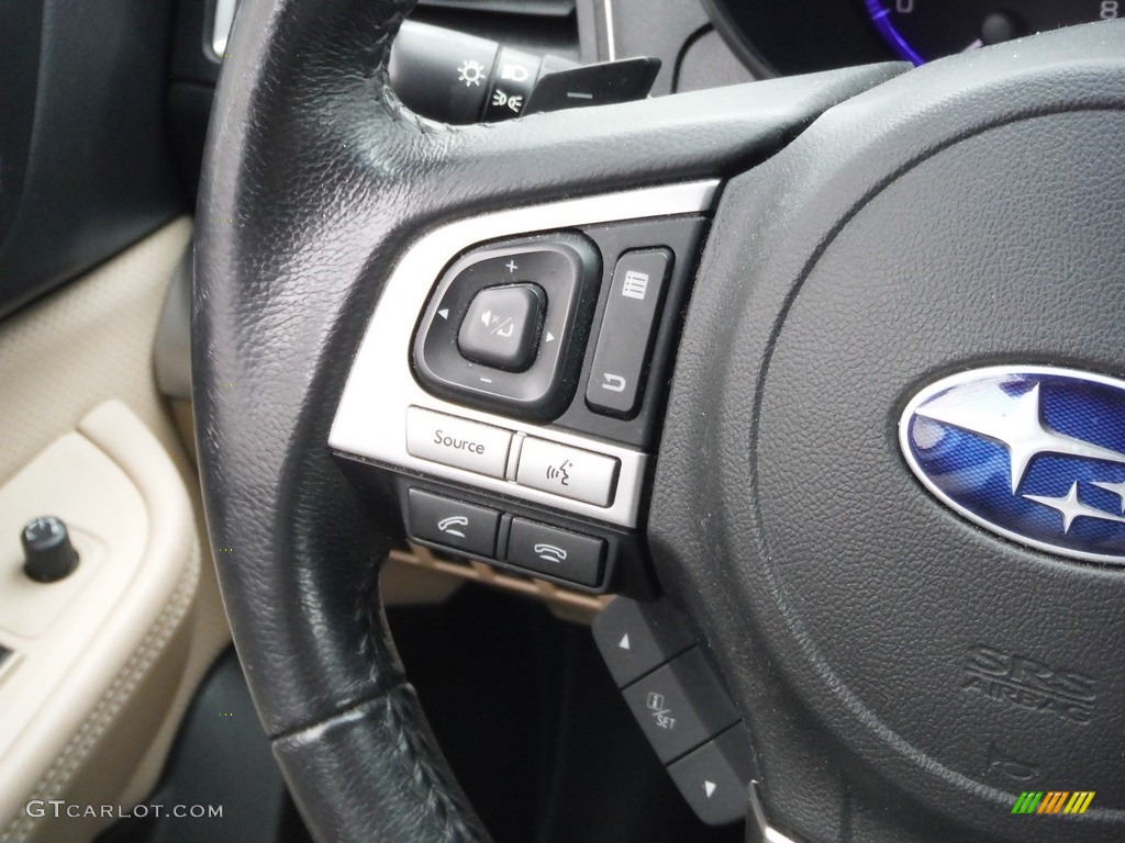 2017 Outback 2.5i Limited - Twilight Blue Metallic / Warm Ivory photo #21