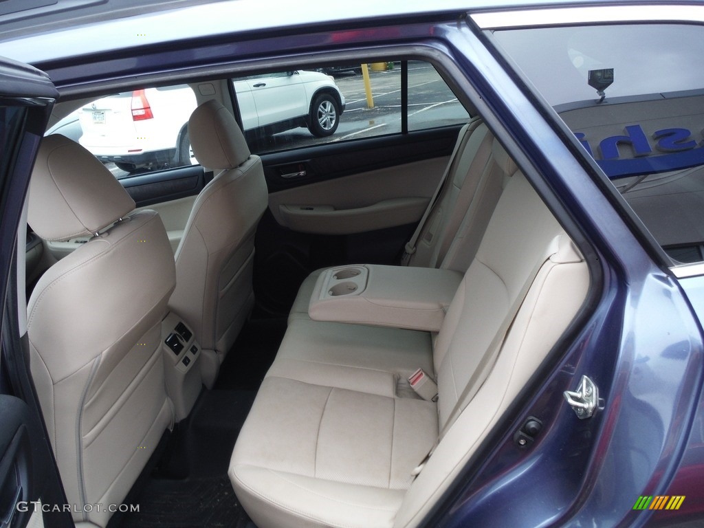 2017 Outback 2.5i Limited - Twilight Blue Metallic / Warm Ivory photo #25