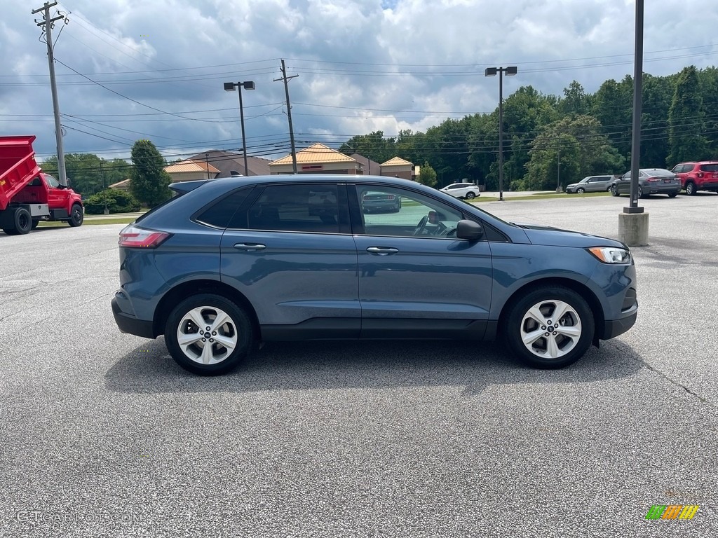 2019 Edge SE AWD - Blue Metallic / Ebony photo #4