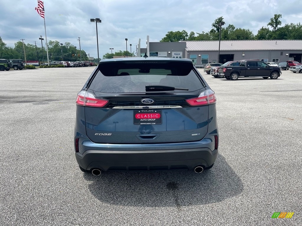 2019 Edge SE AWD - Blue Metallic / Ebony photo #6