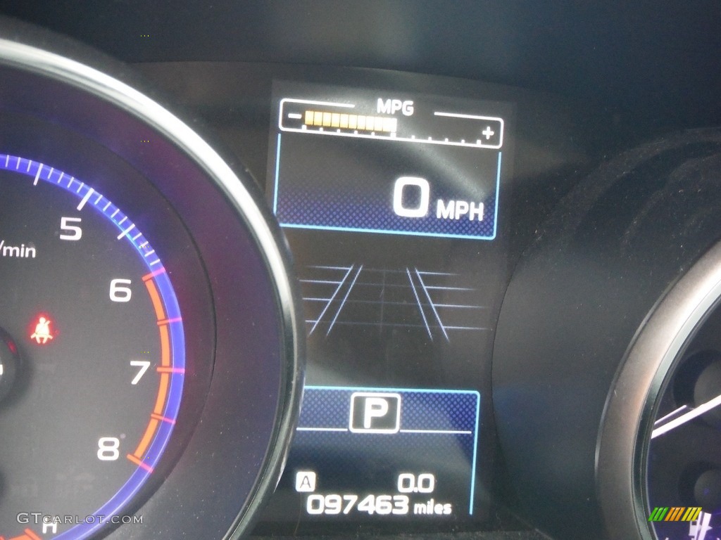 2017 Outback 2.5i Limited - Twilight Blue Metallic / Warm Ivory photo #30
